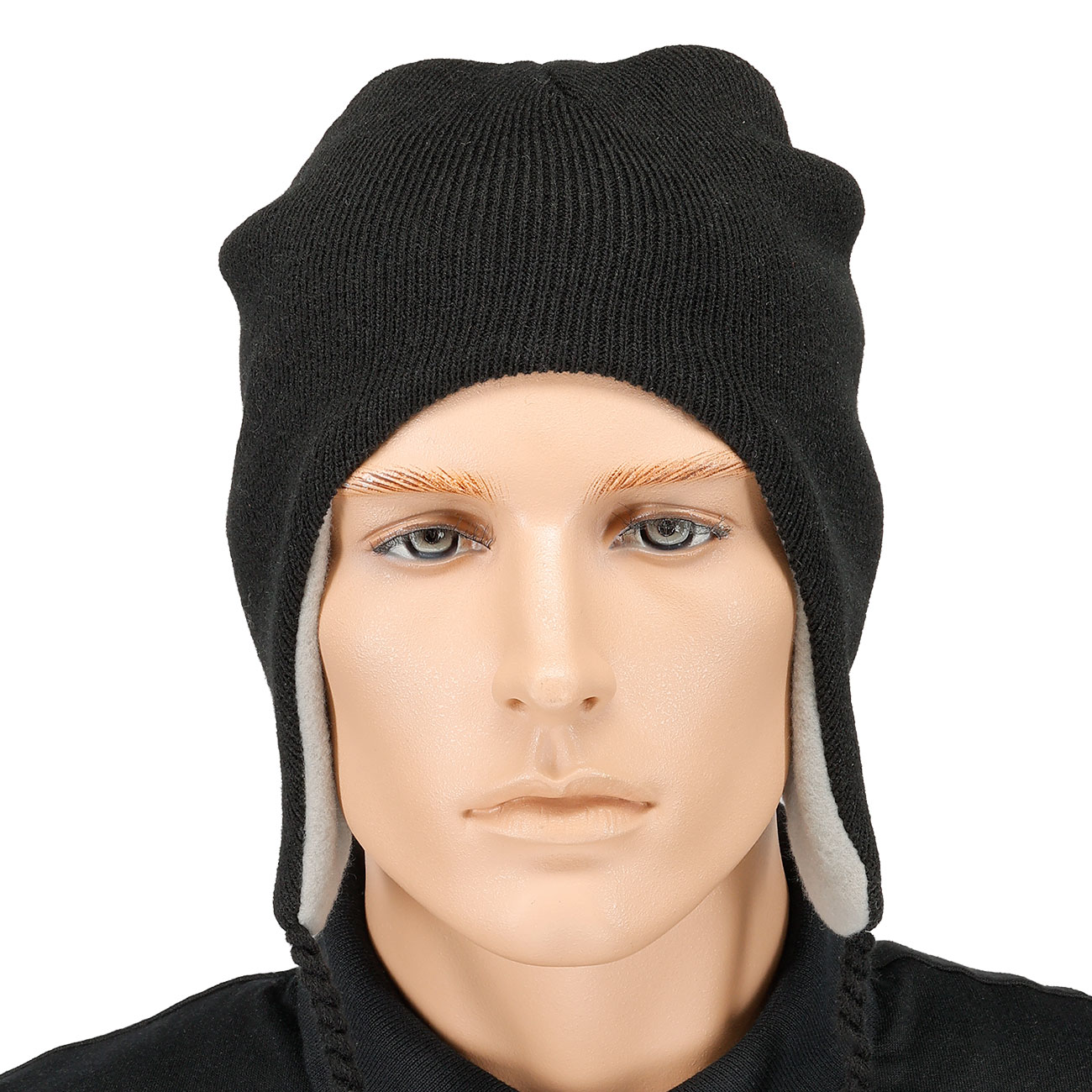 CI Strickm�tze Viking schwarz Bild 1