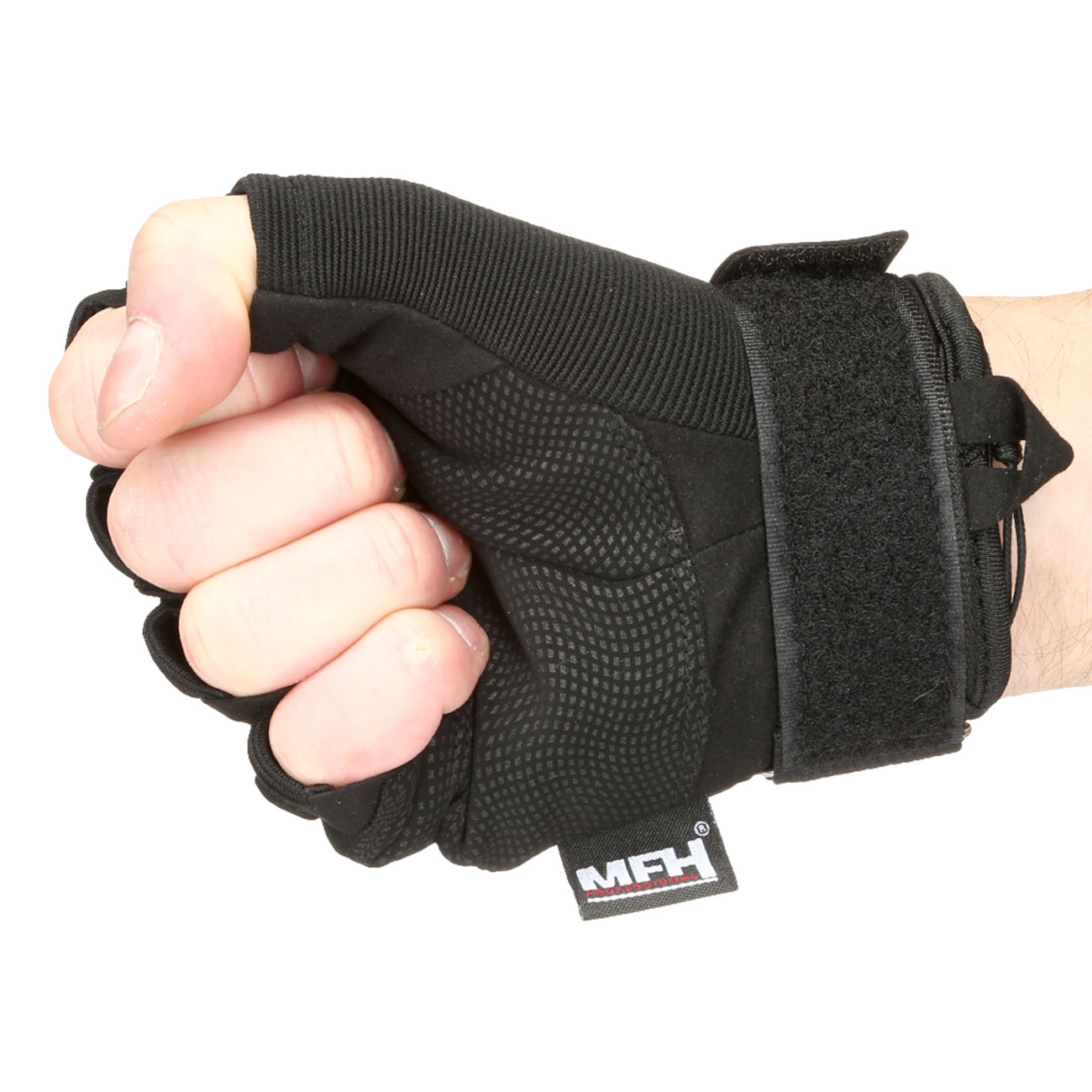 MFH Handschuh Pro halbfinger schwarz Bild 5