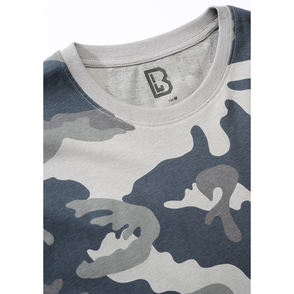 Brandit T-Shirt grey camo Bild 1