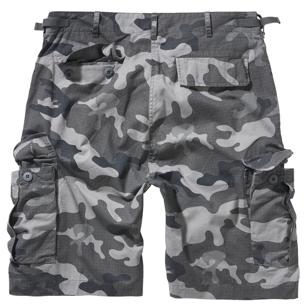 Brandit Shorts BDU Ripstop grey camo Bild 1