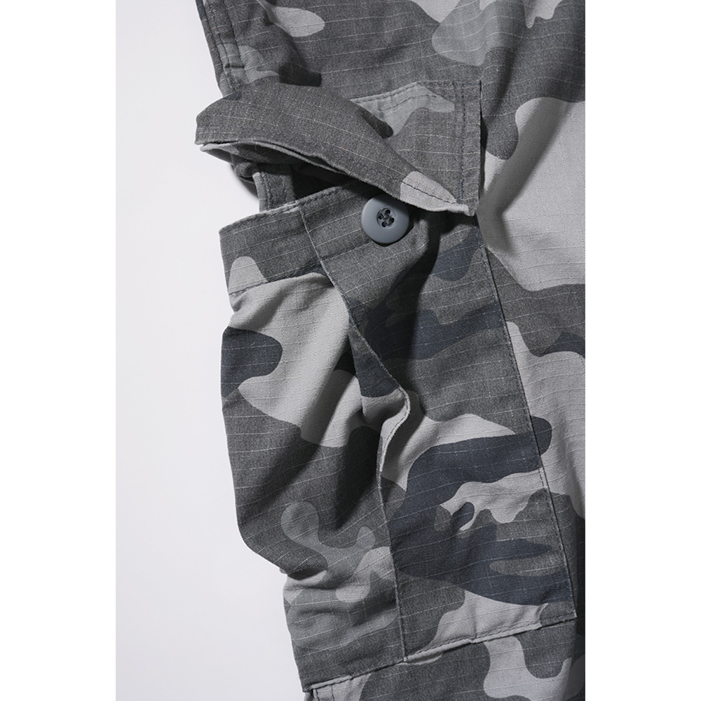 Brandit Shorts BDU Ripstop grey camo Bild 4