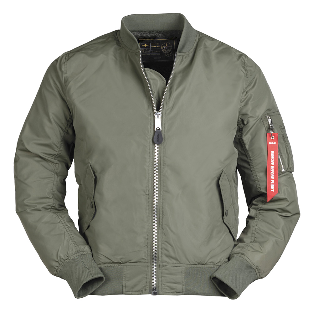 Mil-Tec Sommer Fliegerjacke US MA1 oliv