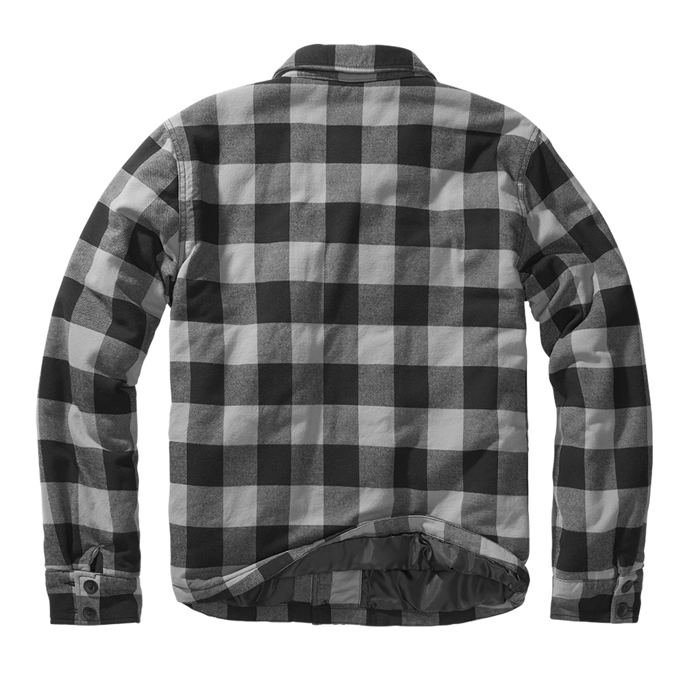 Brandit Flanelljacke Lumberjacket schwarz/grau kariert Bild 1