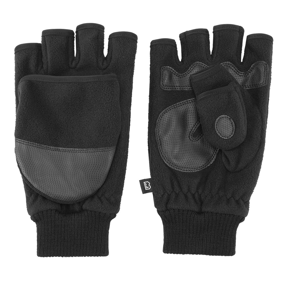 Brandit Handschuh Trigger Gloves Klapp-Fäustlinge schwarz Bild 1