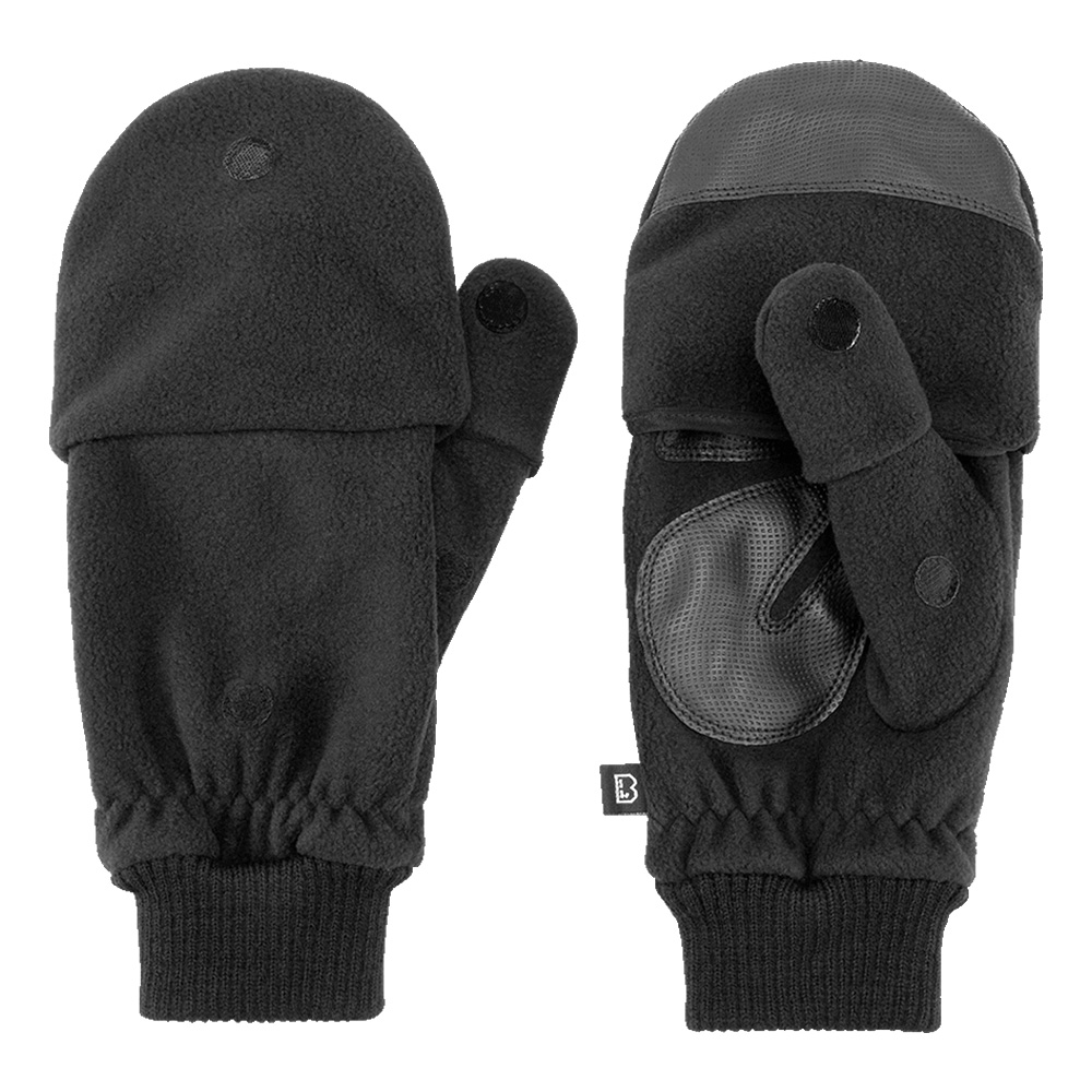Brandit Handschuh Trigger Gloves Klapp-Fäustlinge schwarz Bild 2