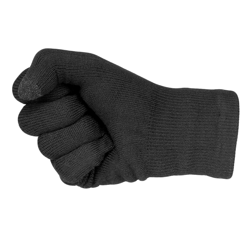 Trekmates Strick Handschuh Merino Touch schwarz Bild 6