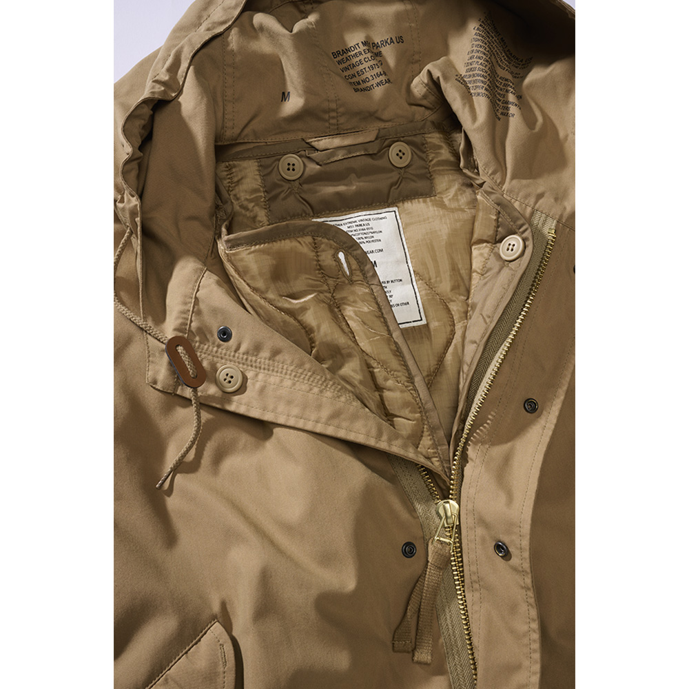 Brandit Parka M51 US camel Bild 2