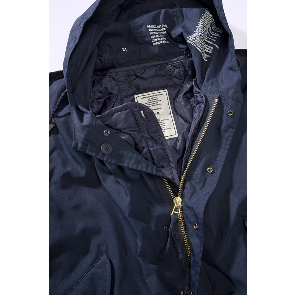 Brandit Parka M51 US navy Bild 2