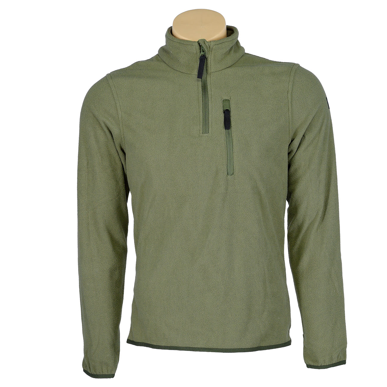 Brandit Fleece Troyer oliv Bild 1