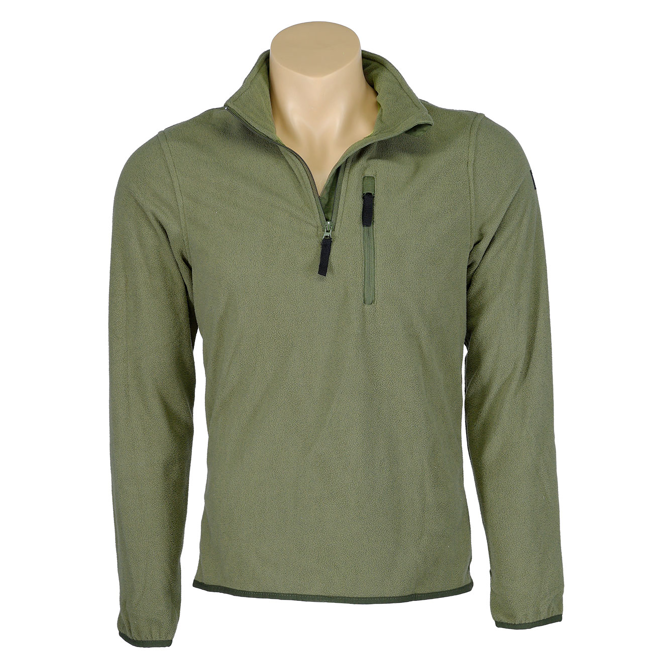 Brandit Fleece Troyer oliv Bild 3
