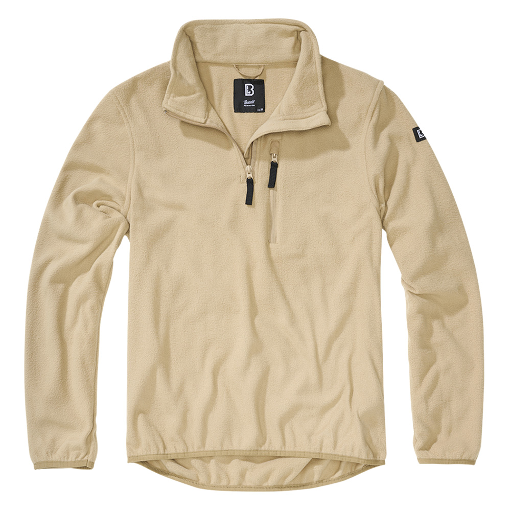 Brandit Fleece Troyer camel