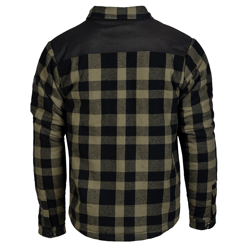 Mil-Tec Lumberjacket schwarz/oliv kariert Bild 1