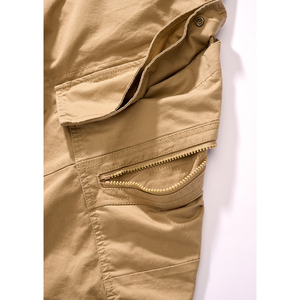 Brandit Hose Adven Slim Fit camel Bild 1