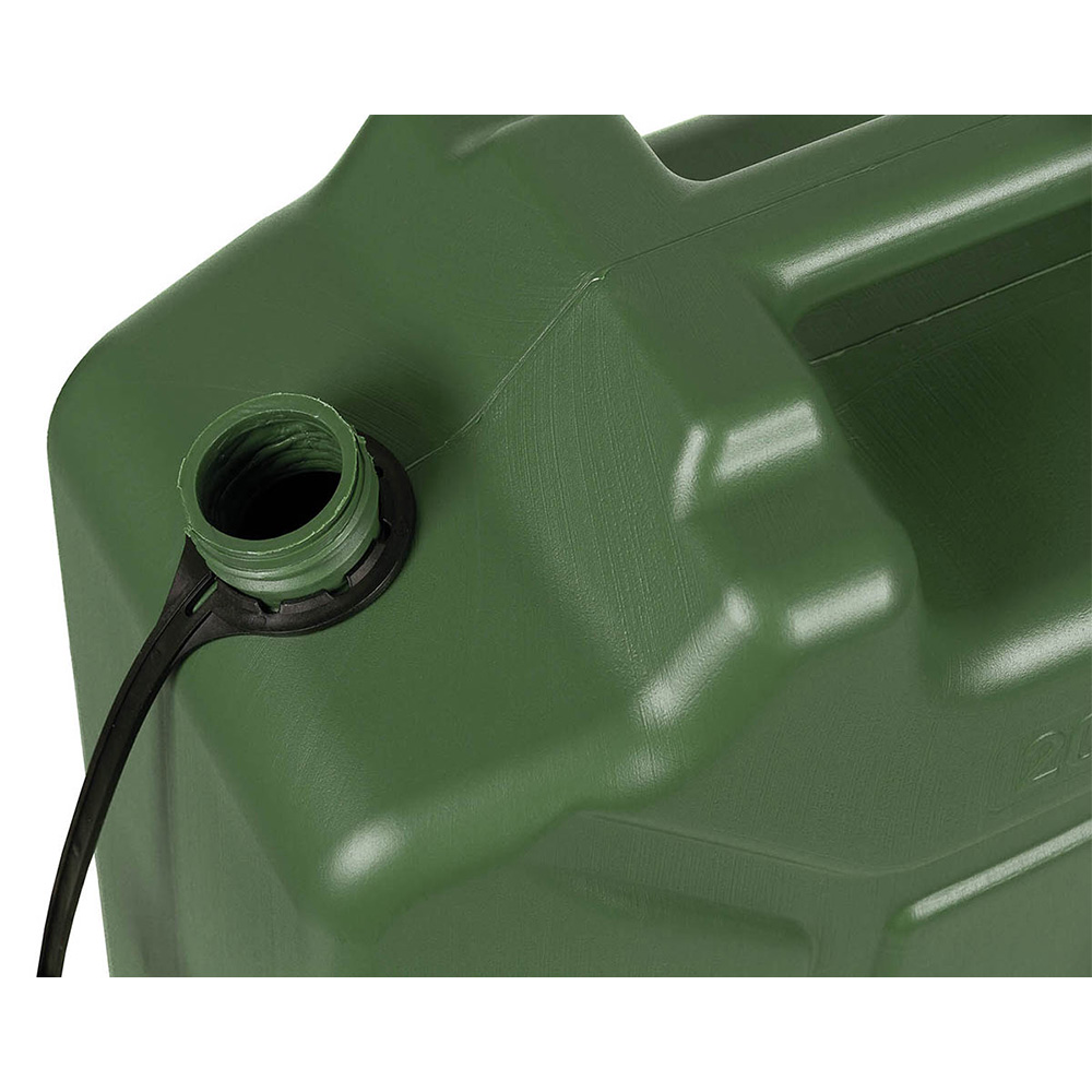 Kraftstoffkanister Kunststoff 20 Liter oliv inkl. Ausgieer Bild 1