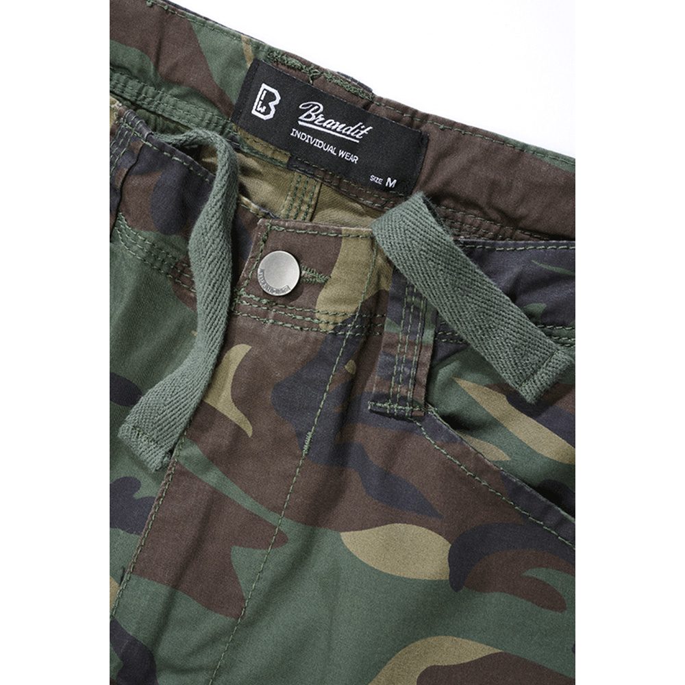 Brandit Hose Adven Slim Fit woodland Bild 1