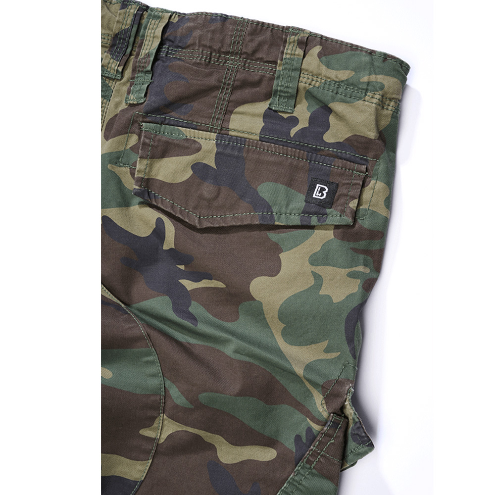 Brandit Hose Adven Slim Fit woodland Bild 1