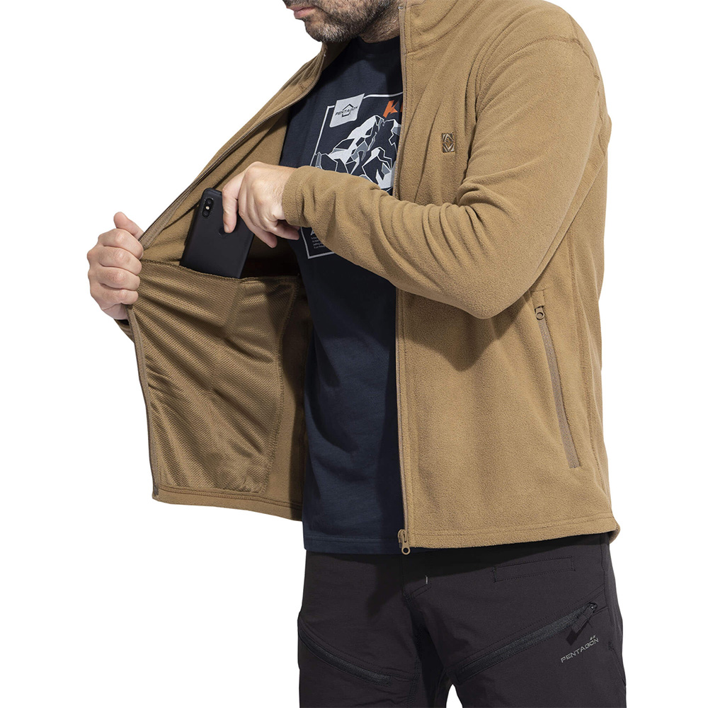 Tac Maven Fleecejacke ELK coyote Bild 3