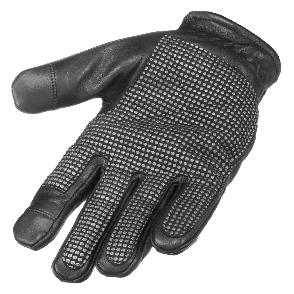 TacFirst Einsatzhandschuhe SEK 1 Night Duty 360 schnitthemmend reflektierend schwarz Bild 6