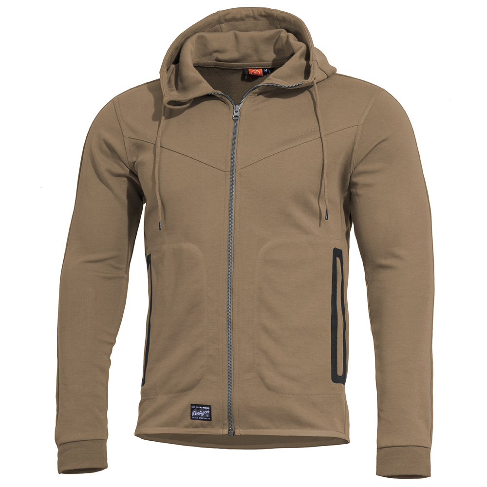 Pentagon Sweatjacke Pentathlon 2.0 mit Kapuze coyote