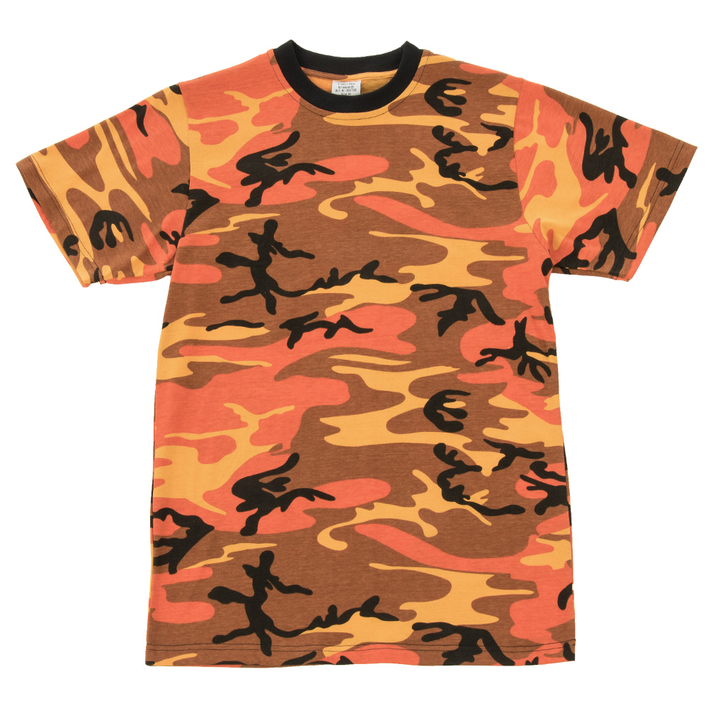 MMB T-Shirt orange camo