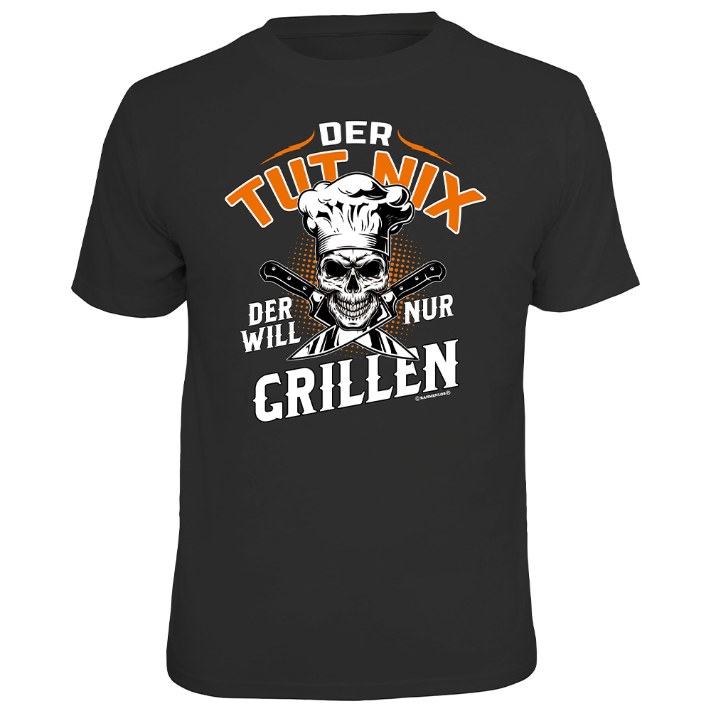 Rahmenlos T-Shirt Tut nix grillen v3