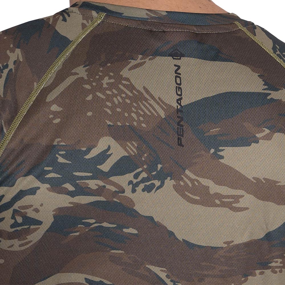 Pentagon T-Shirt Body Shock Activity Quick Dry schnelltrocknend Greek Lizard Bild 1