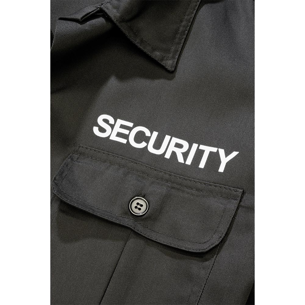 Brandit Security US Hemd Kurzarm schwarz Bild 2