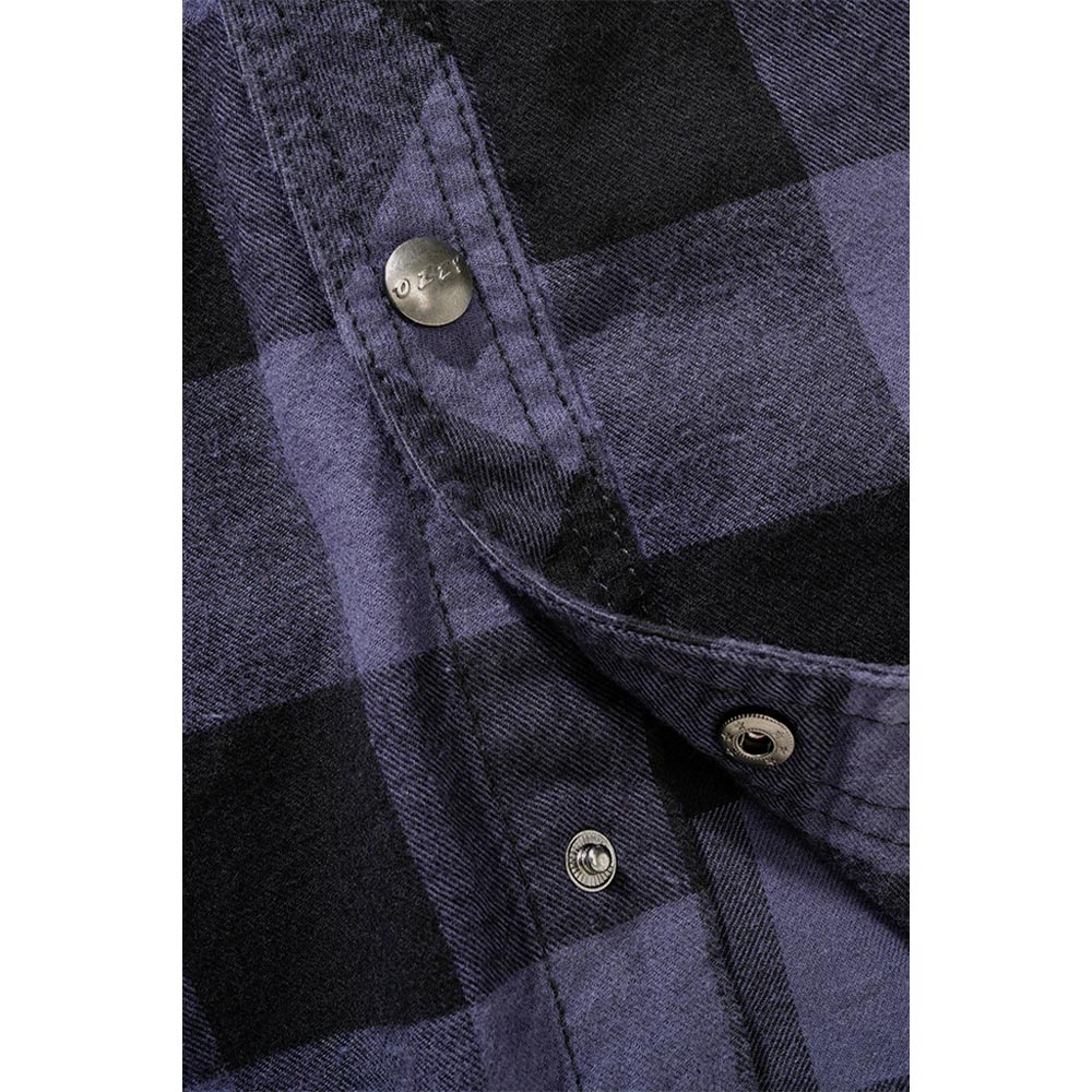 Brandit Checkshirt Ozzy rmellos schwarz/grau kariert Bild 5