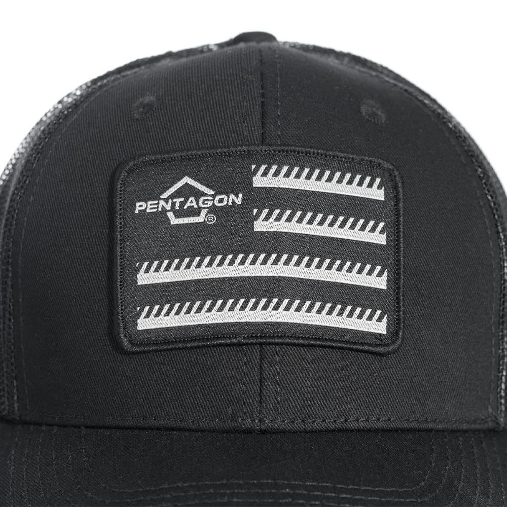 Pentagon Wills Trucker Cap verstellbar schwarz Bild 1