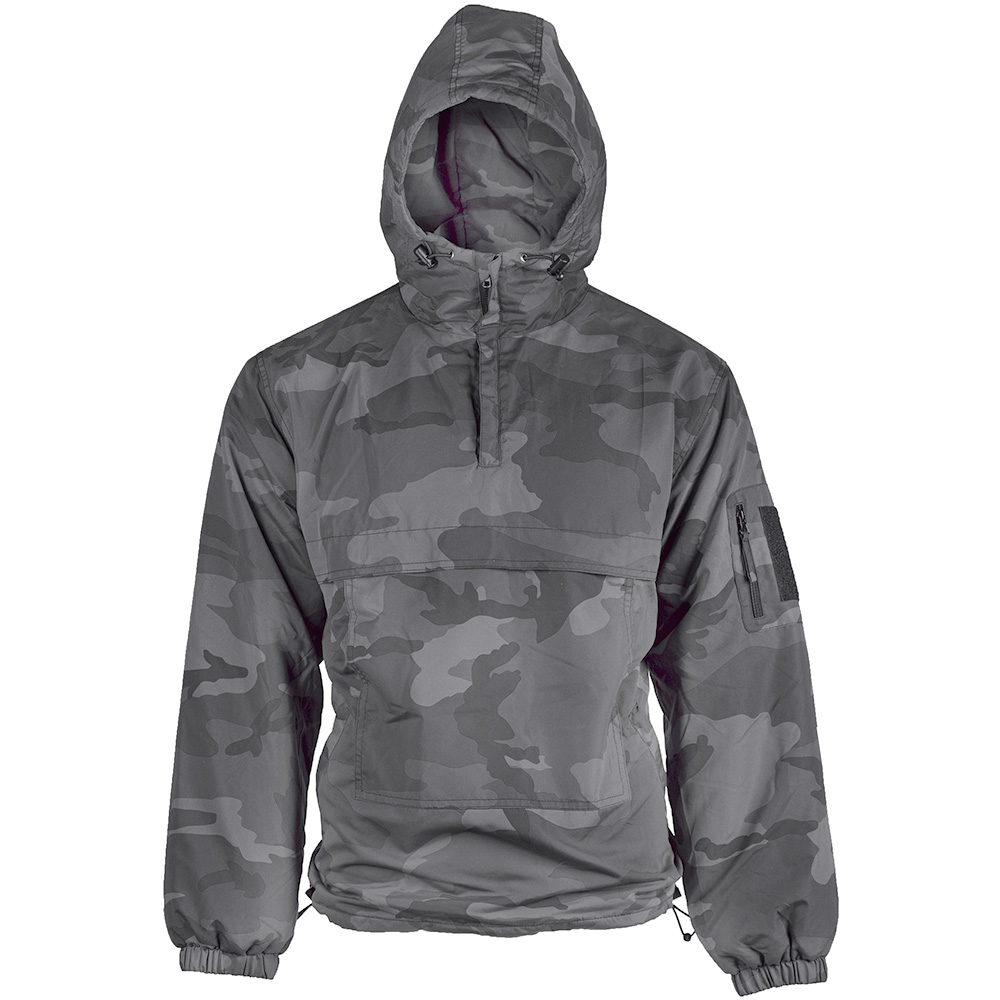 Mil-Tec Winter-Windbreaker mit Fleecefutter dark camo