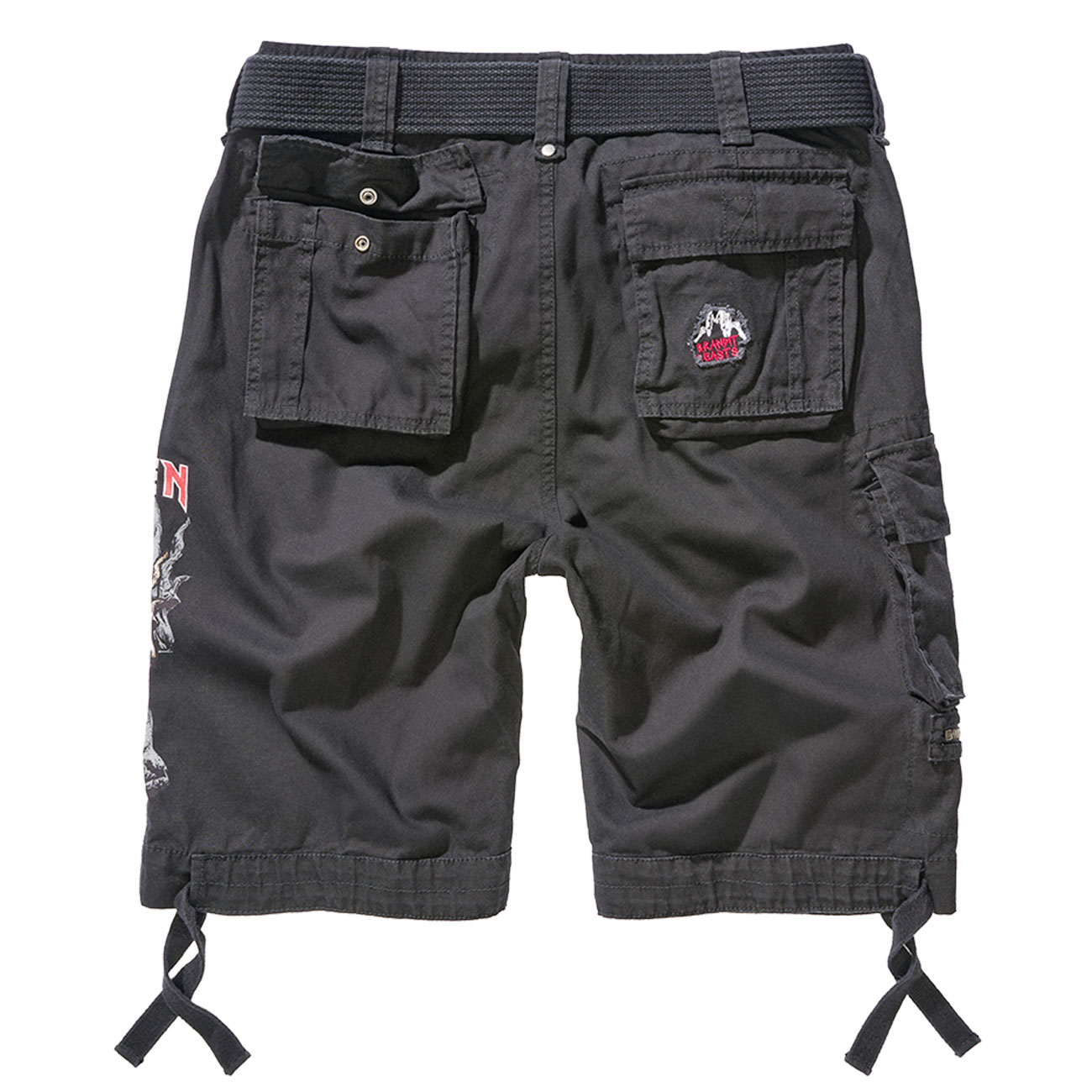 Brandit Shorts Savage Iron Maiden NOTB 2 schwarz Bild 1
