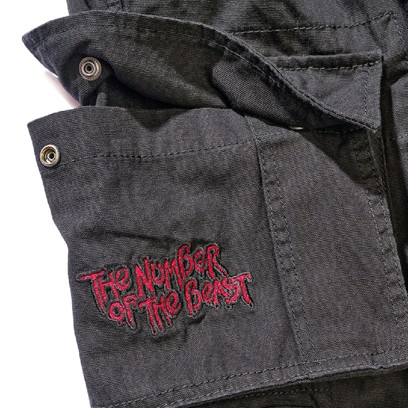 Brandit Shorts Savage Iron Maiden NOTB 2 schwarz Bild 4
