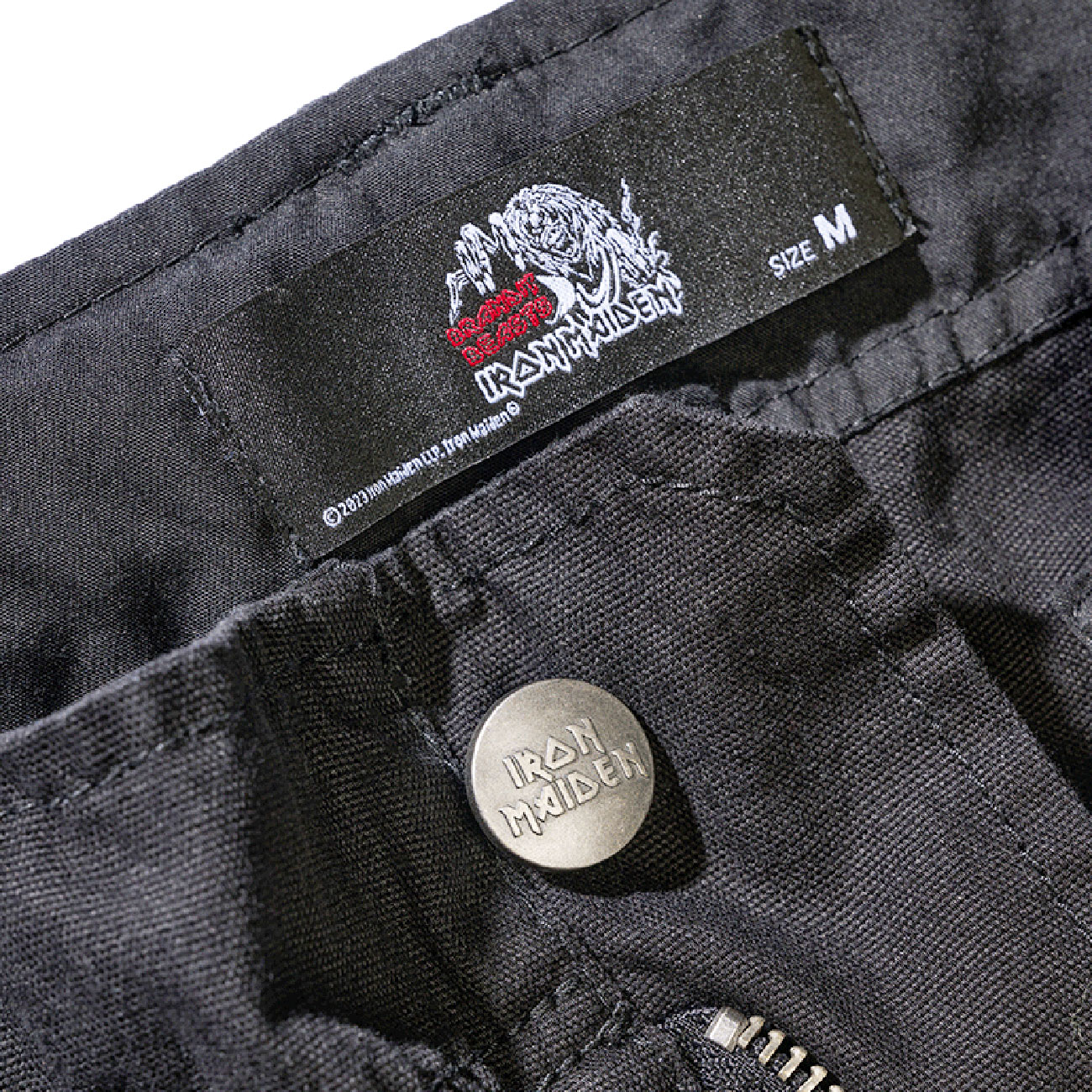Brandit Shorts Savage Iron Maiden NOTB 2 schwarz Bild 7