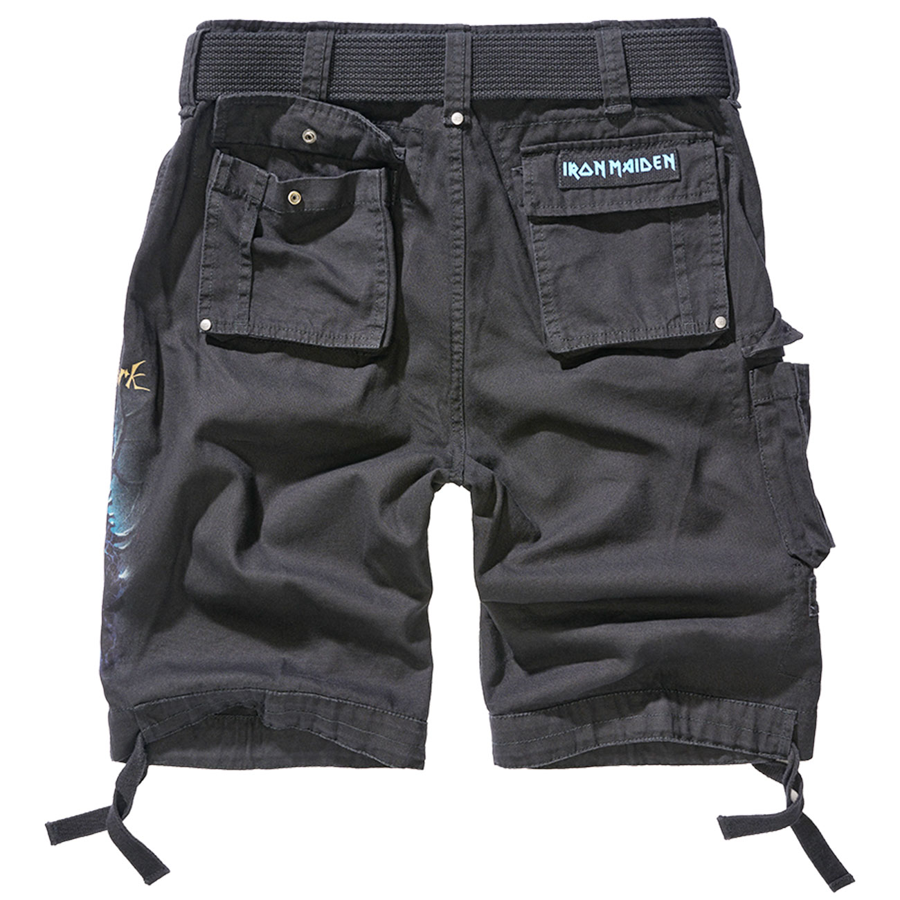 Brandit Shorts Savage Iron Maiden FOTD schwarz Bild 1