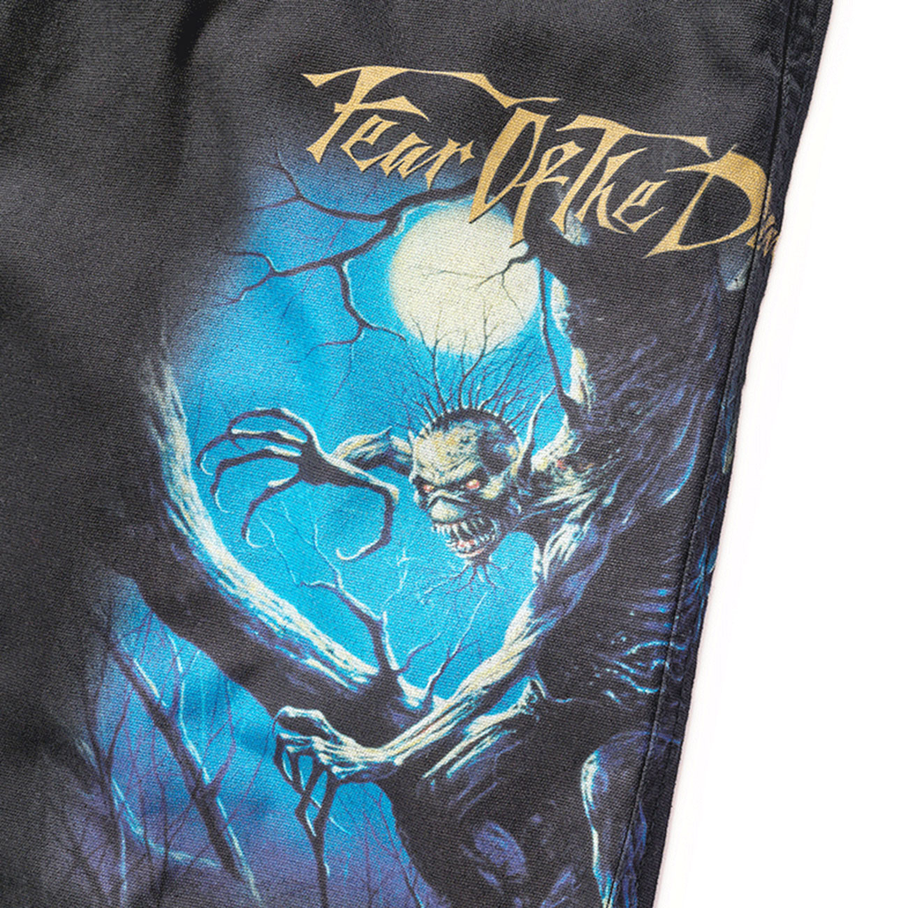 Brandit Shorts Savage Iron Maiden FOTD schwarz Bild 4