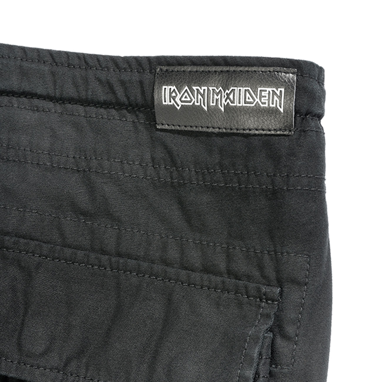Brandit Hose Pure Slim Fit Trousers Iron Maiden schwarz Bild 6