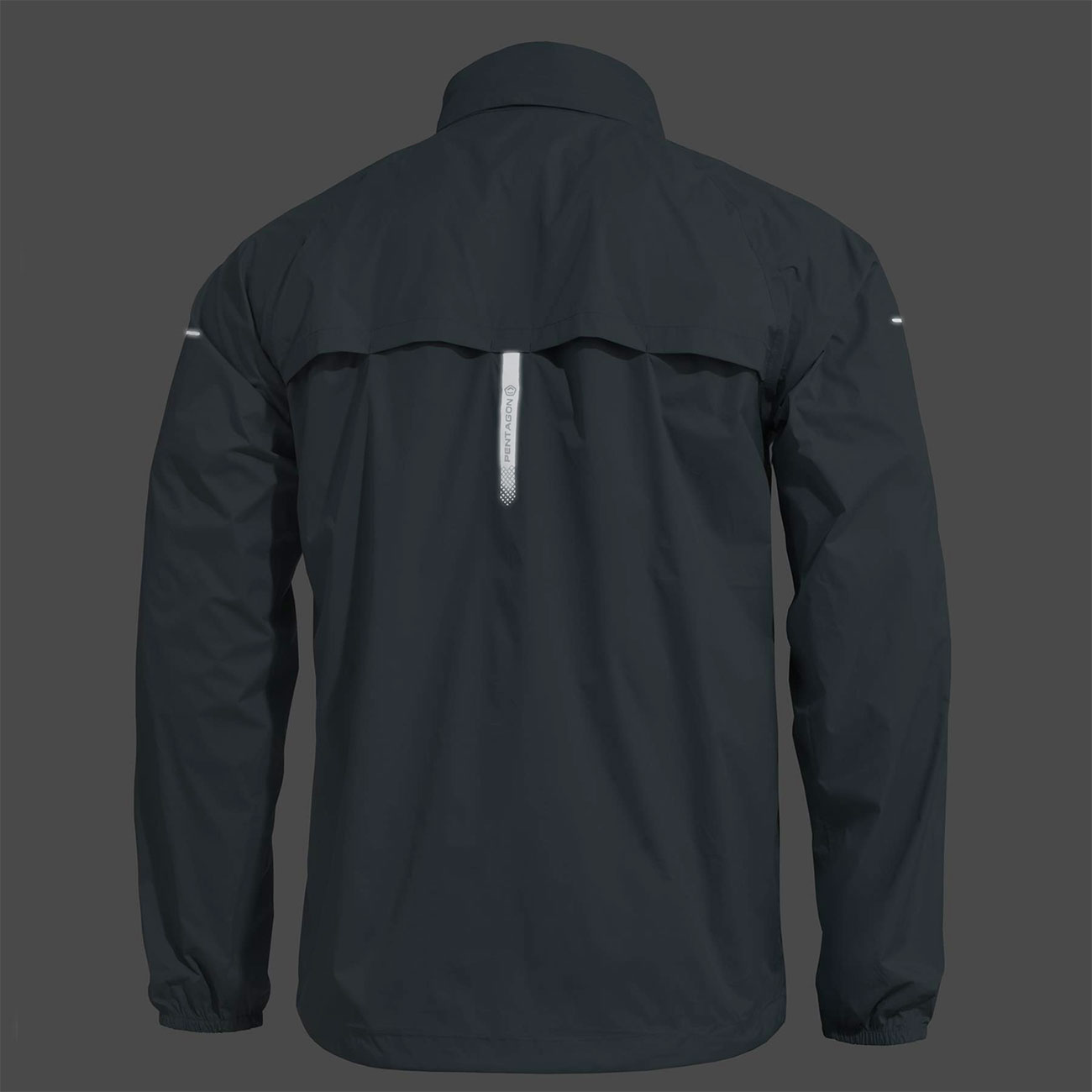Pentagon Regenjacke Cloudburst schwarz inkl. Transportbeutel Bild 3