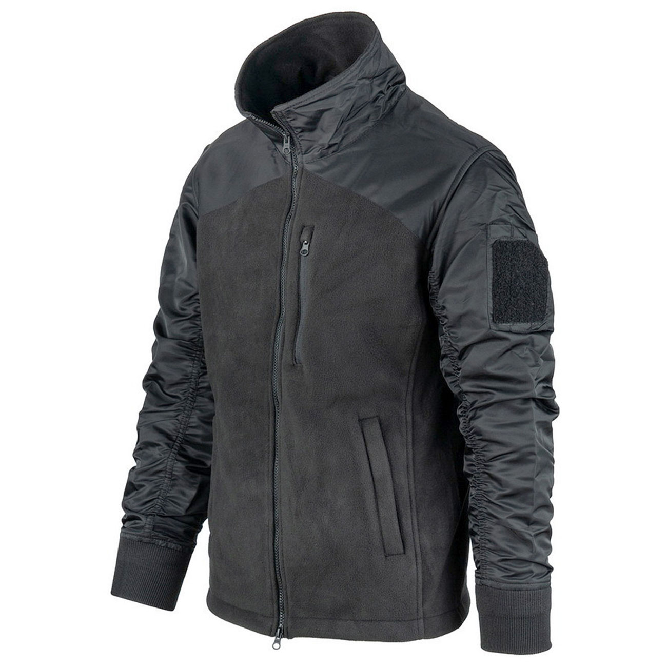 Fostex Fliegerjacke MA-1 Fleece schwarz Bild 1