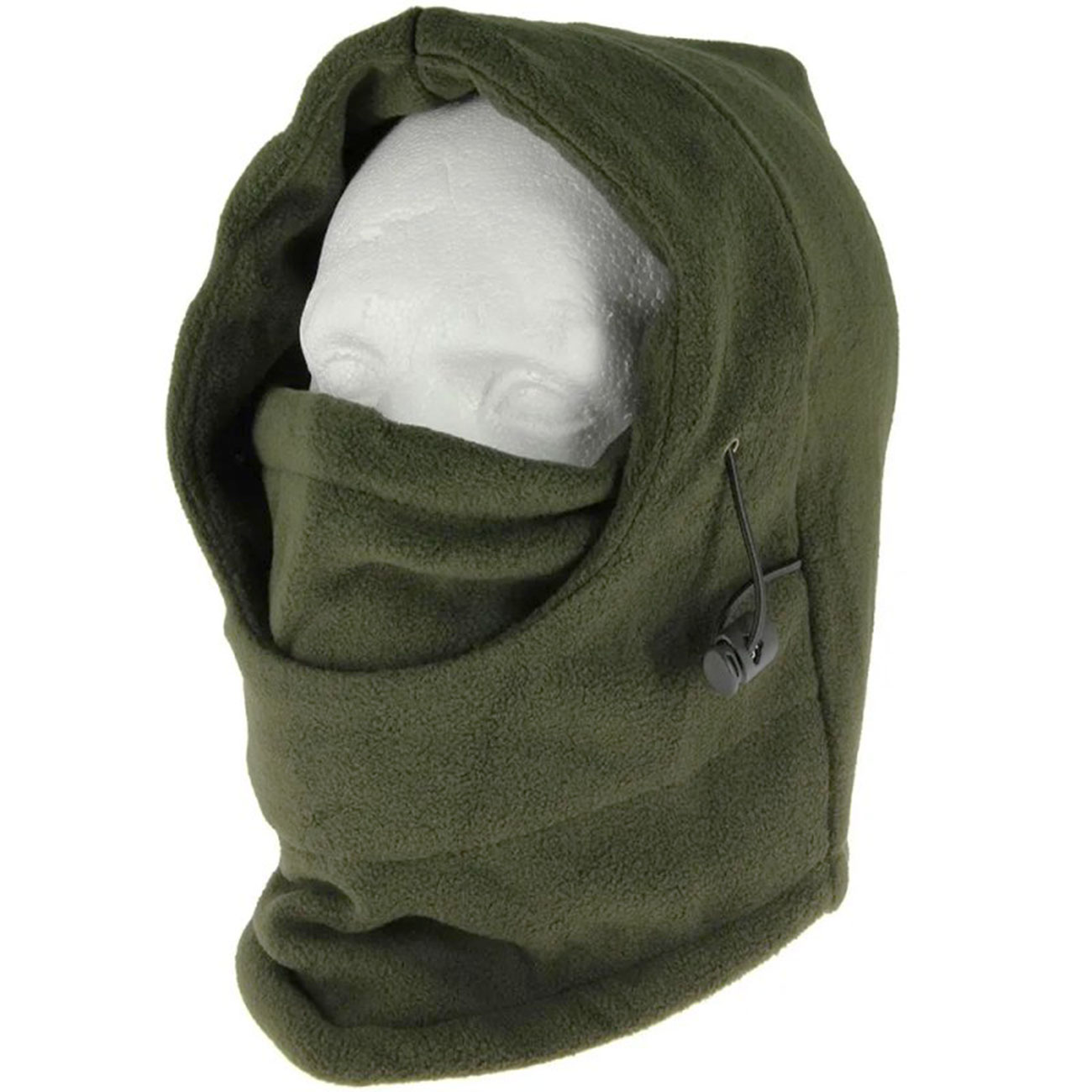 NGT Rundschal mit Kapuzenfunktion Snood Fleece grn Bild 1