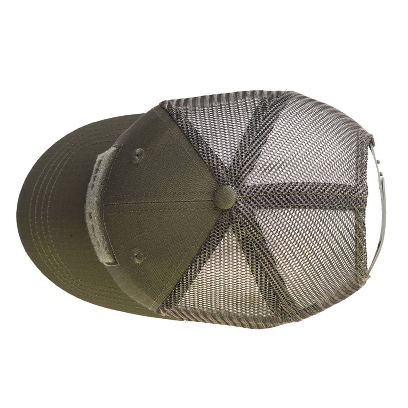 Mil-Tec Trucker Cap oliv mit Klettflche Bild 1