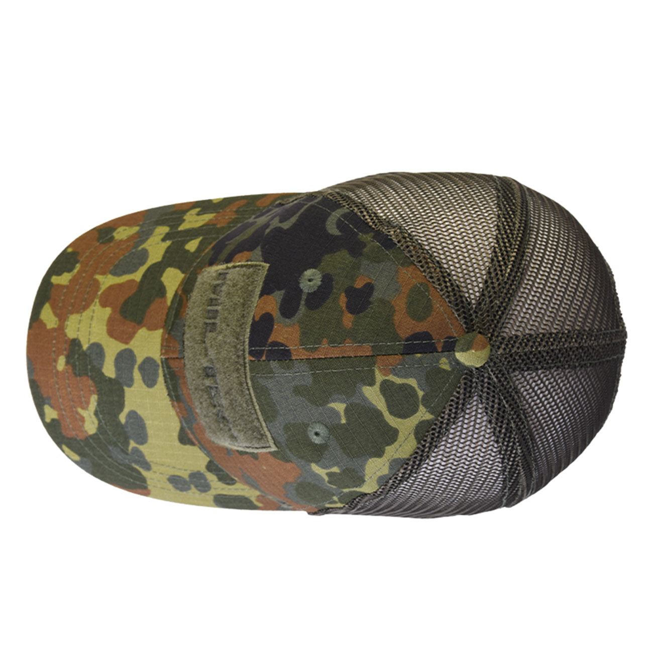 Mil-Tec Trucker Cap flecktarn mit Klettflche Bild 1