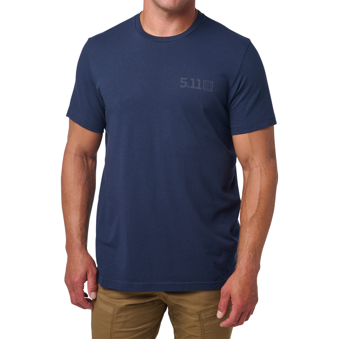 5.11 T-Shirt Freedom Fries navy Bild 1
