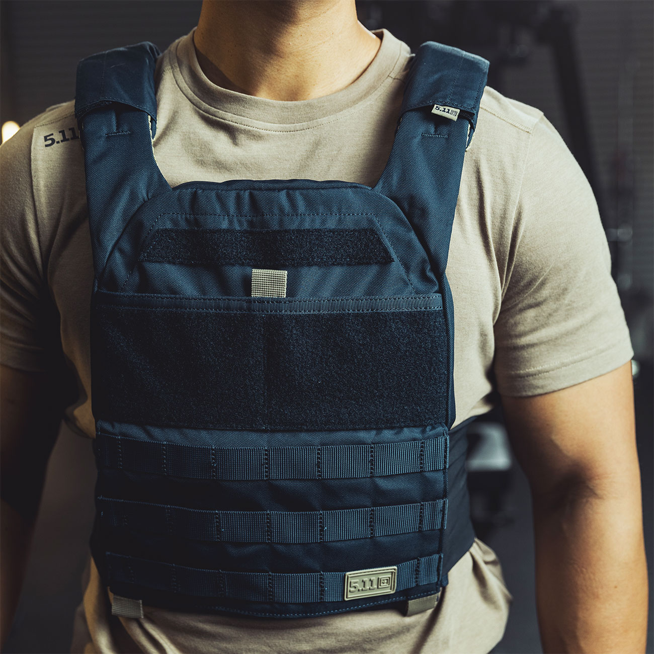 5.11 Trainingsweste TacTec Trainer Weight Vest pacific navy Bild 2