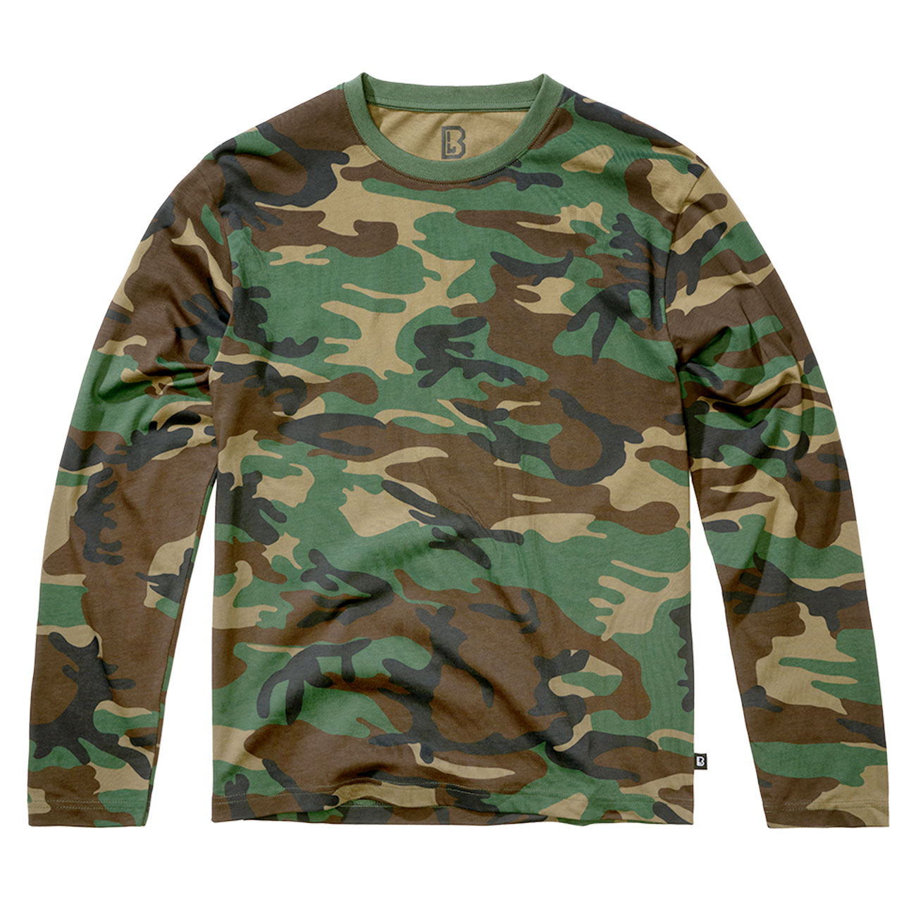 Brandit Premium Longsleeve Shirt woodland
