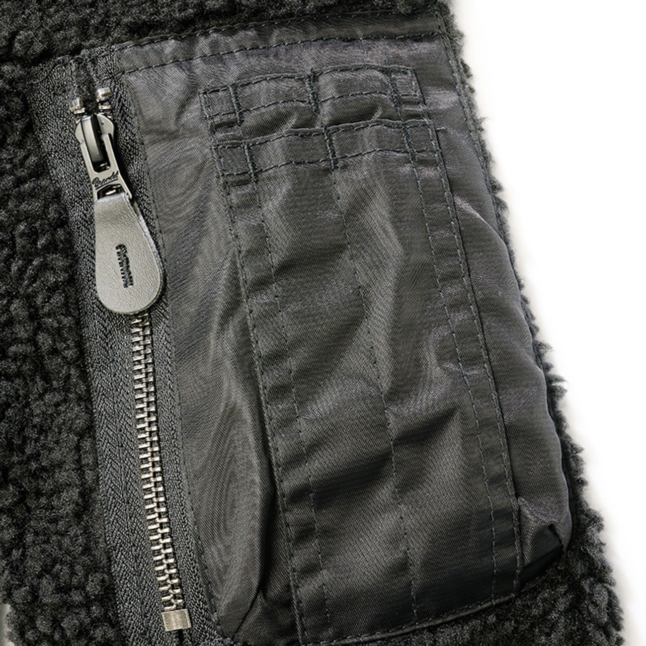 Brandit Sherpa Jacke MA1 schwarz Bild 4