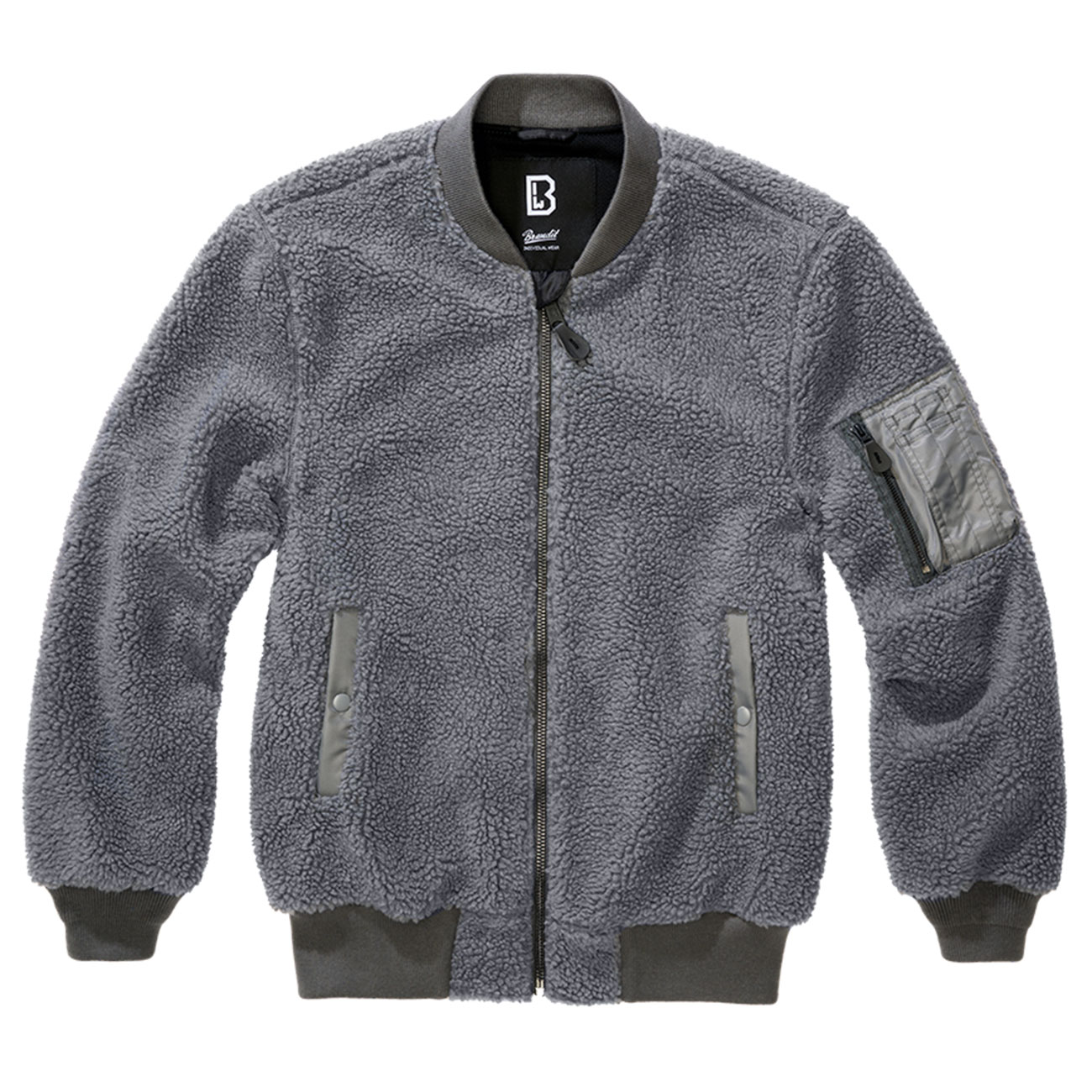 Brandit Sherpa Jacke MA1 anthrazit
