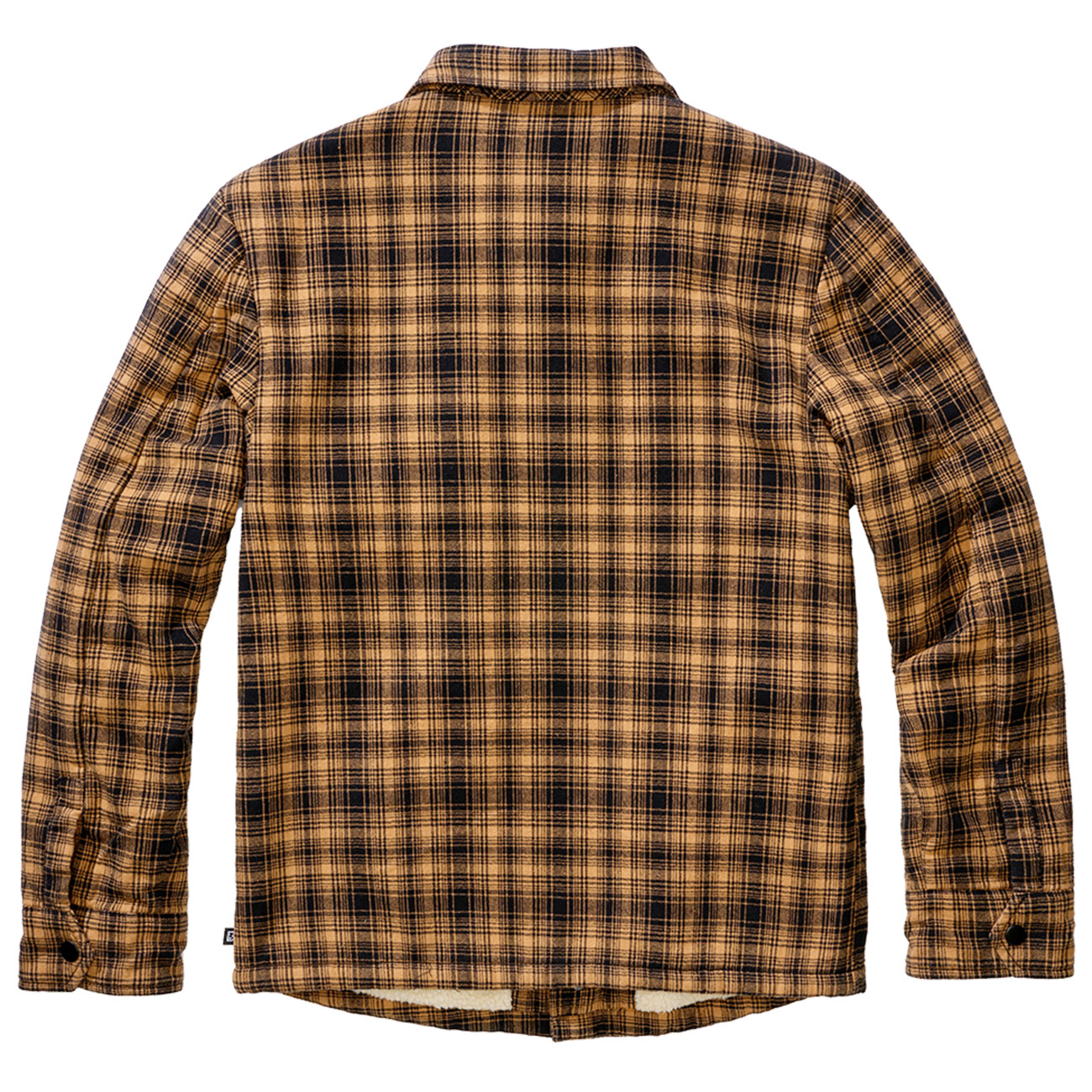 Brandit Sherpa Jacke Classic camel/schwarz kariert Bild 1