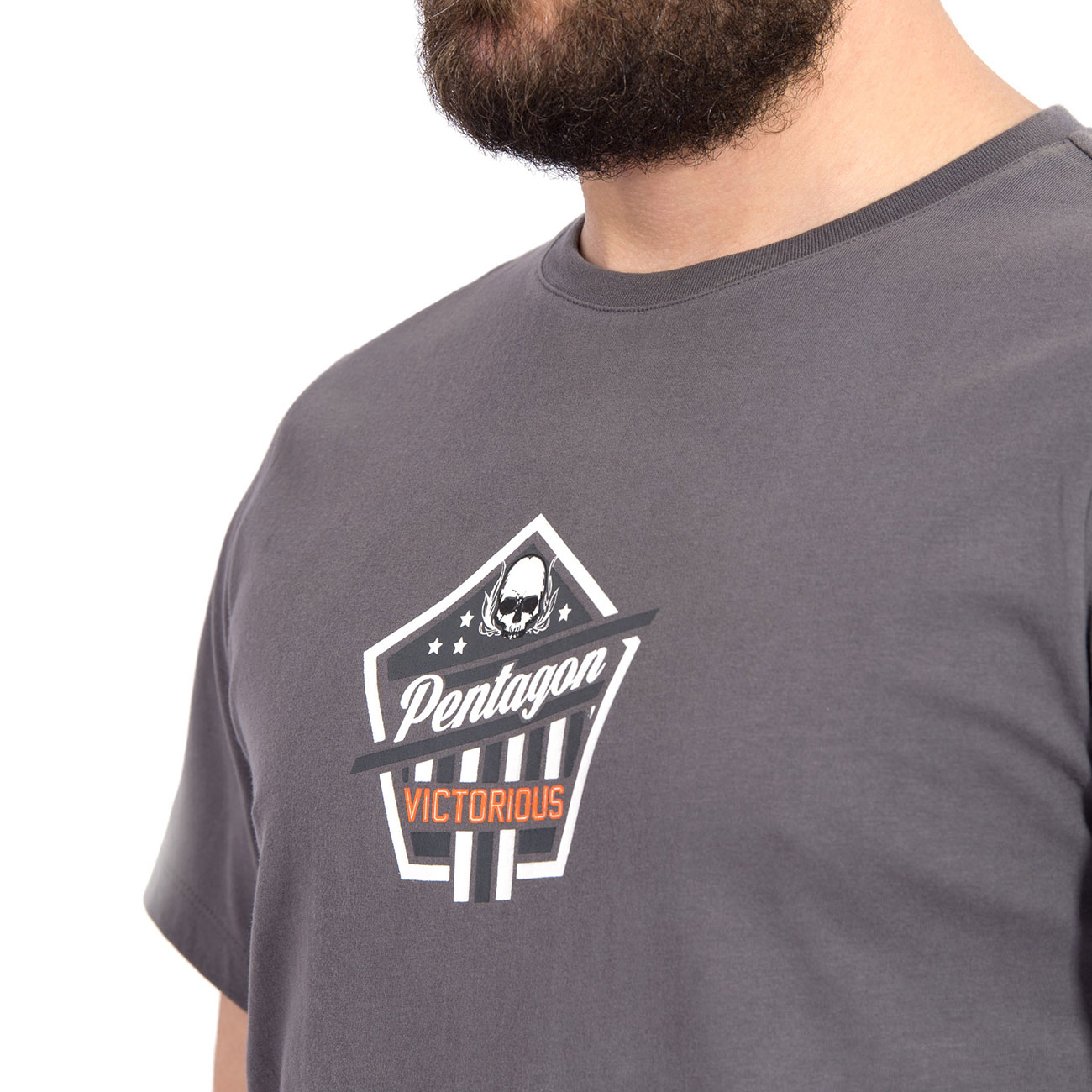 Pentagon T-Shirt Ageron Victorious Quick Dry wolf grau Bild 3