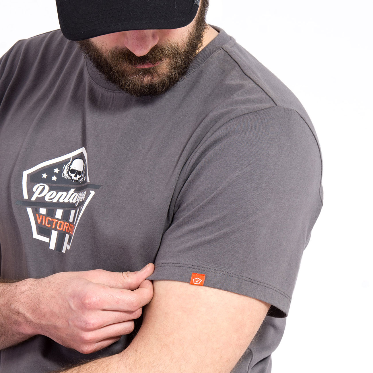 Pentagon T-Shirt Ageron Victorious Quick Dry wolf grau Bild 4