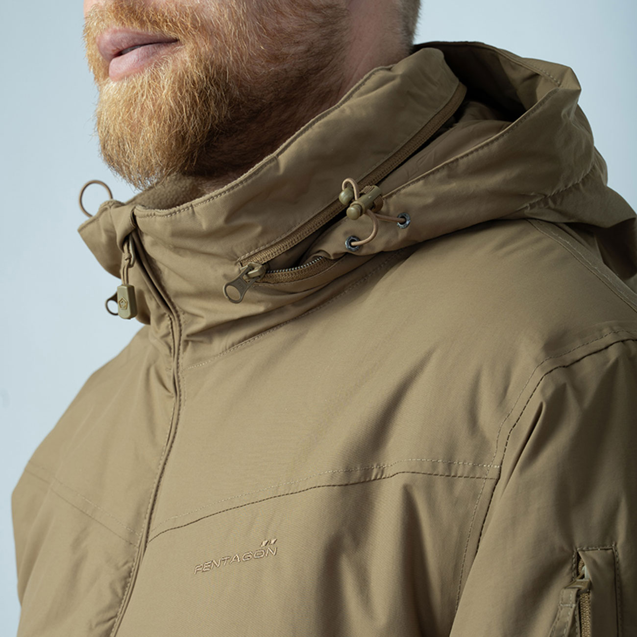 Pentagon Winterjacke Logan LVL7 coyote wasserdicht und atmungsaktiv Bild 5